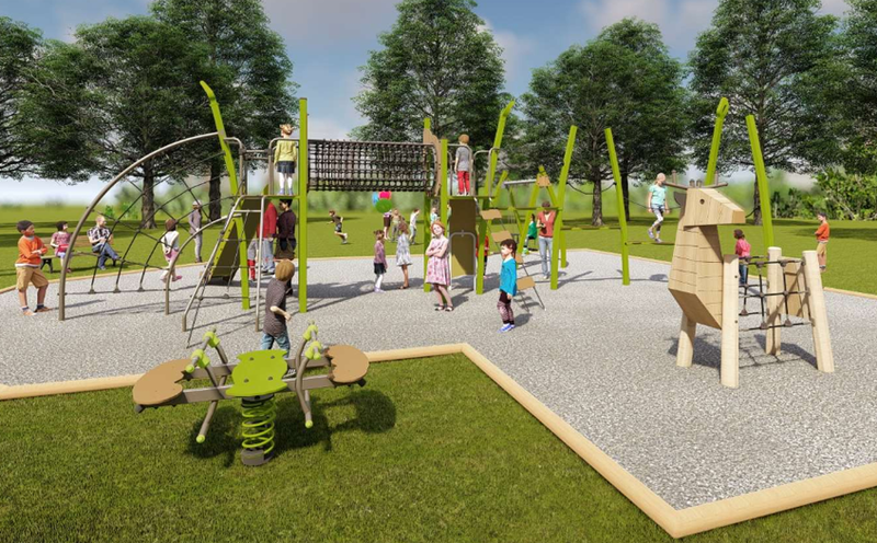 Nuove aree giochi e fitness nei parchi cittadini