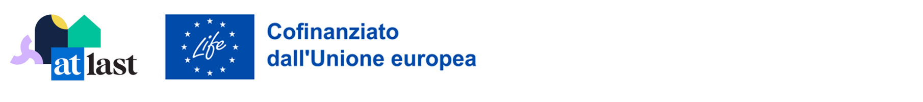 Logo At last e Unione Europea