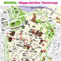 Mappa turistica centro storico 2016
