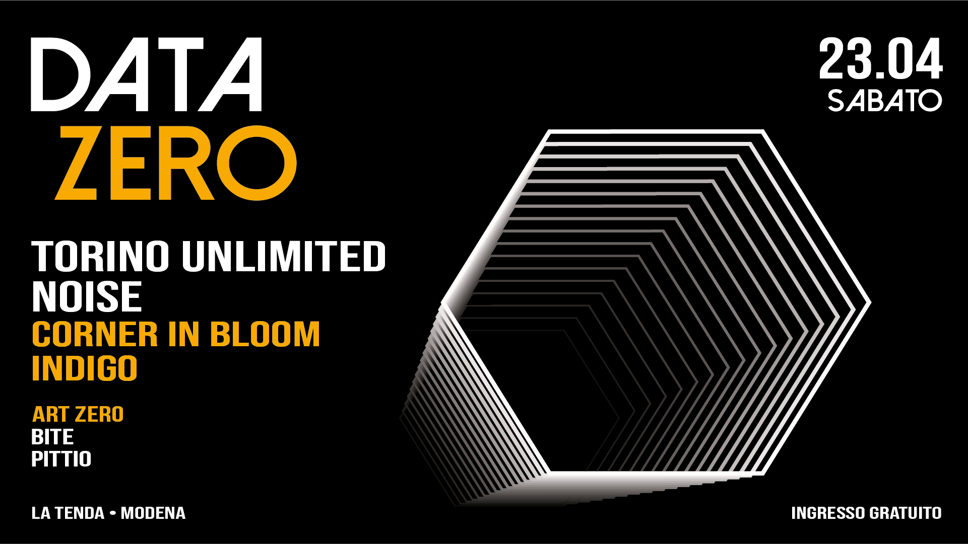 Data Zero | Torino Unlimited Noise + Corner in Bloom + Indigo