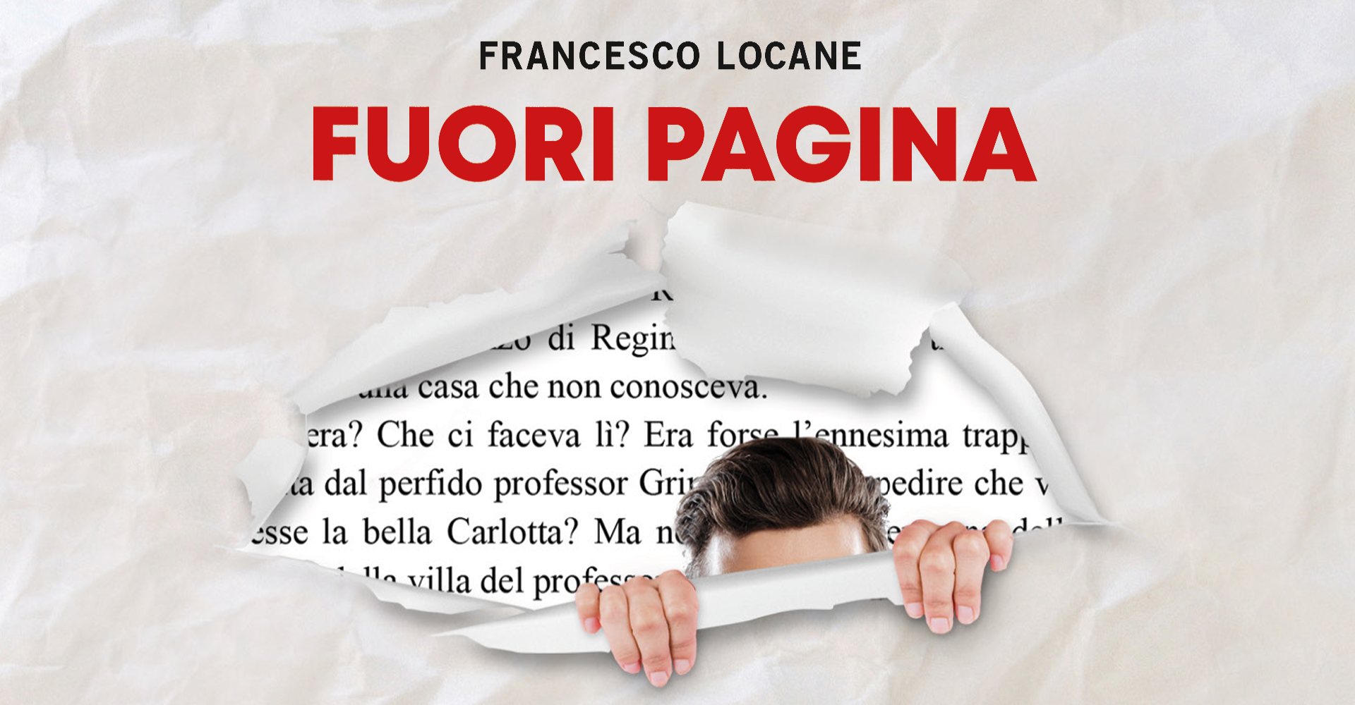 Presentazione del libro: "FUORI PAGINA" di Francesco Locane | @La Tenda, Modena