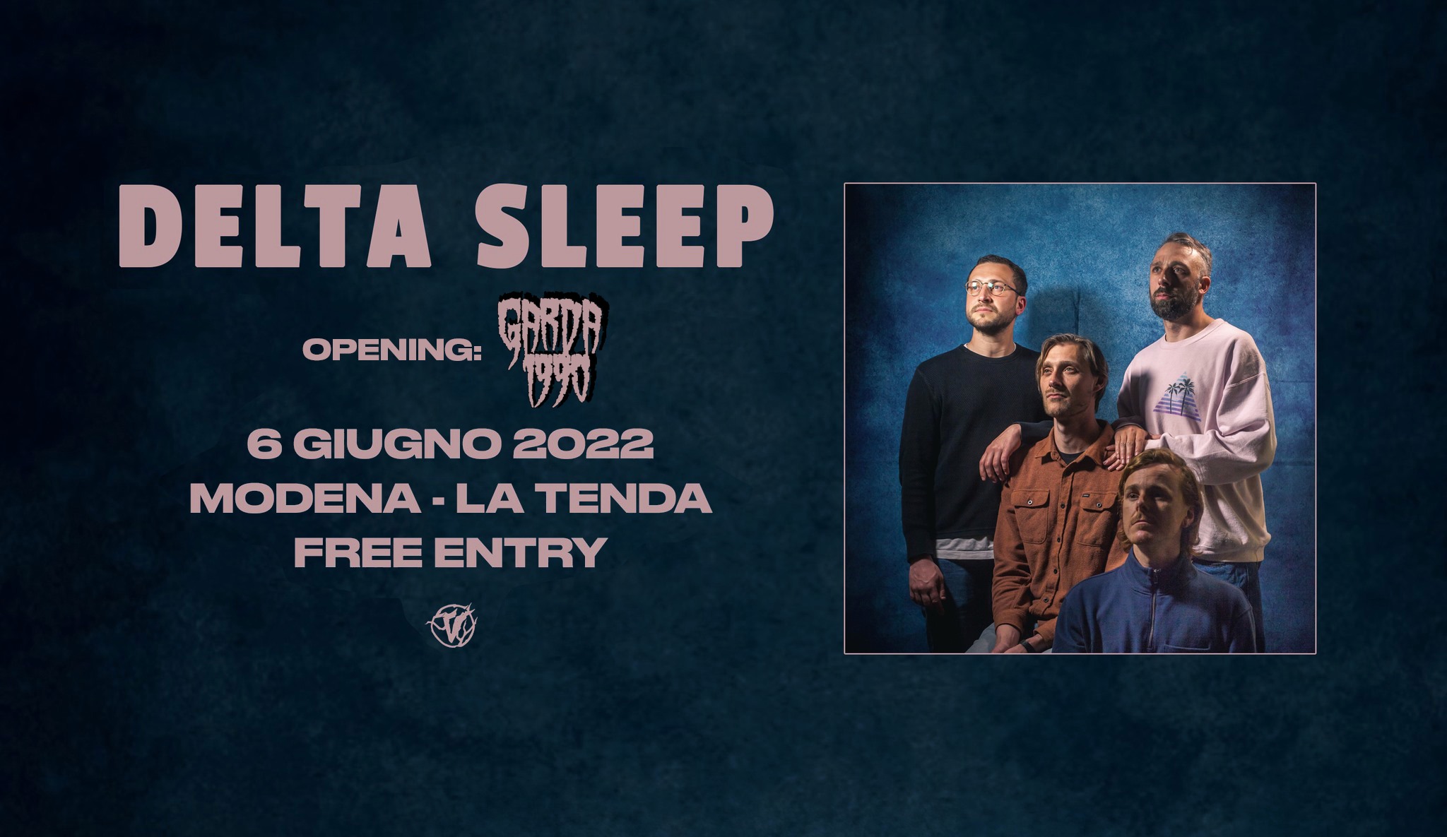 DELTA SLEEP live w/GARDA 1990 | Free entry