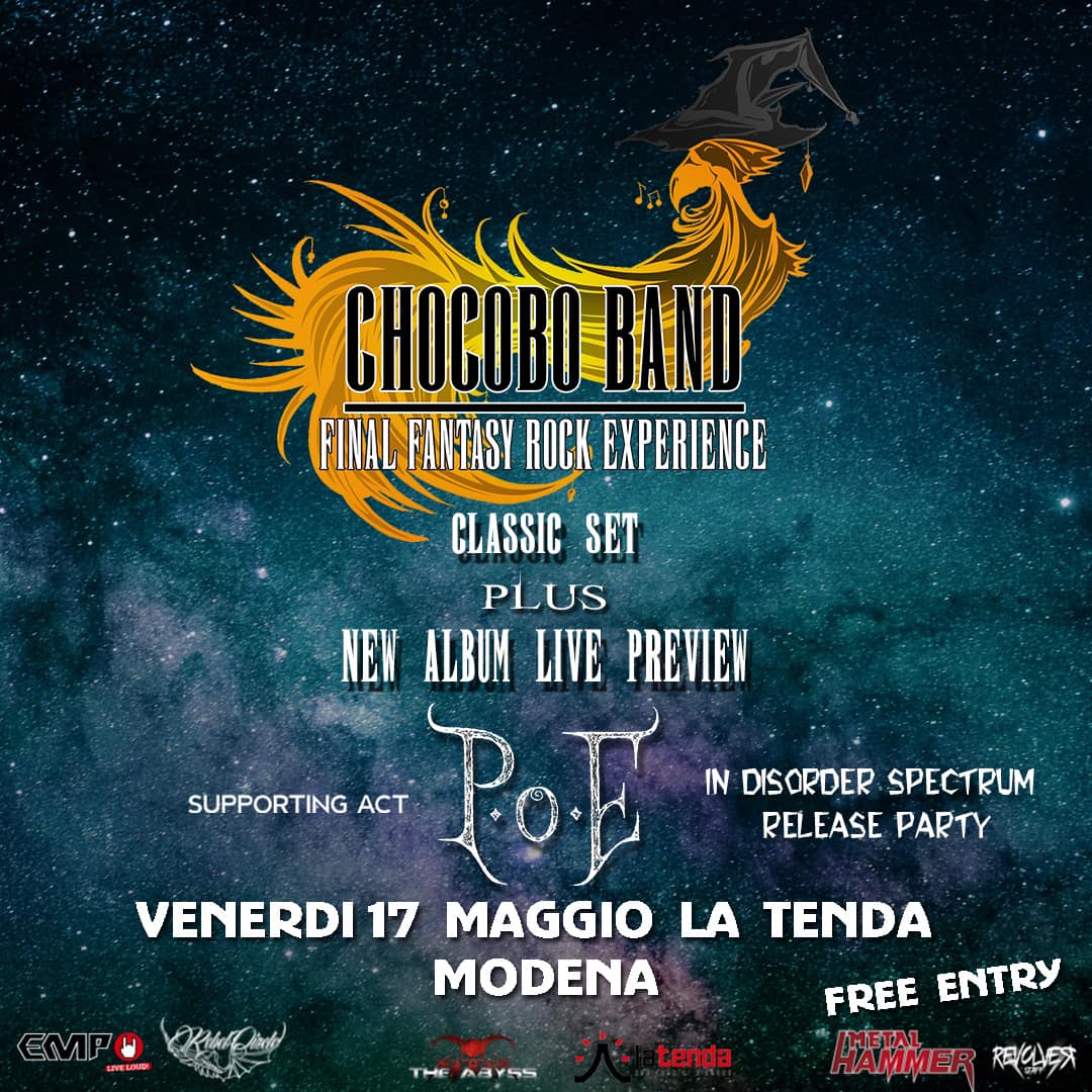 CHOCOBO BAND (new album live preview) + POE (release party)