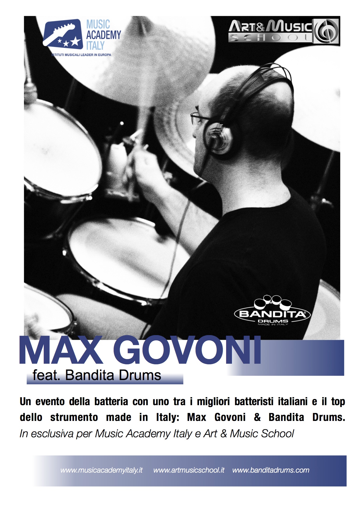 Max Govoni e Bandita Drums