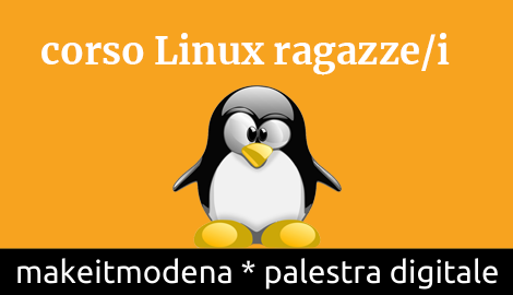 Corso Linux per ragazze e ragazzi