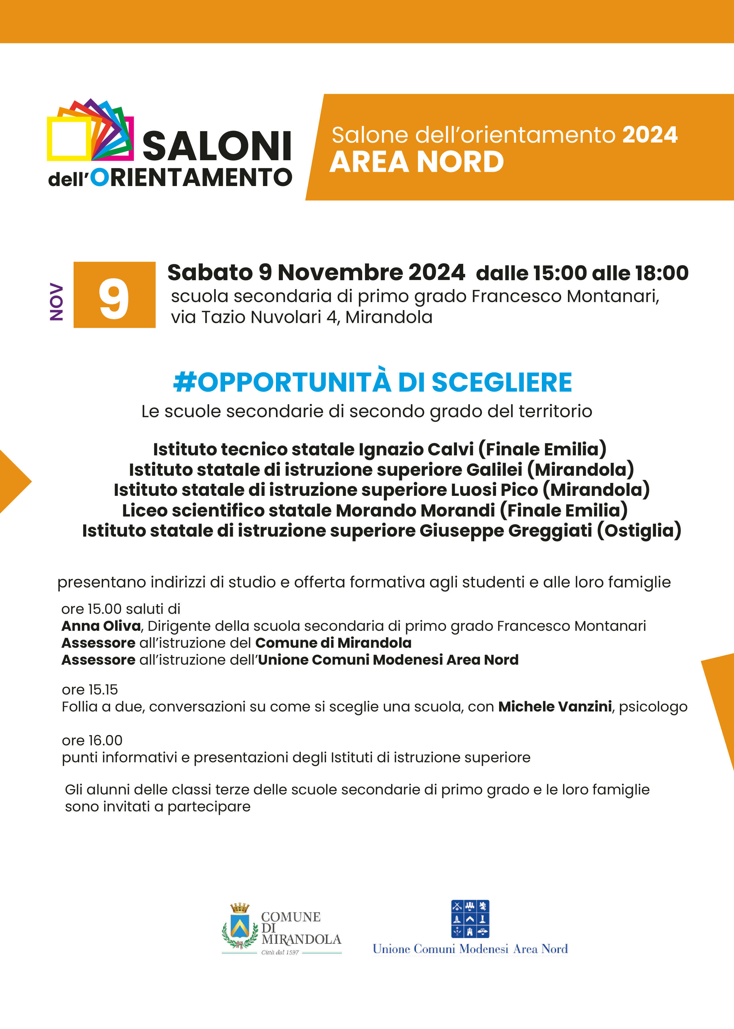 Salone Orientamento Area Nord