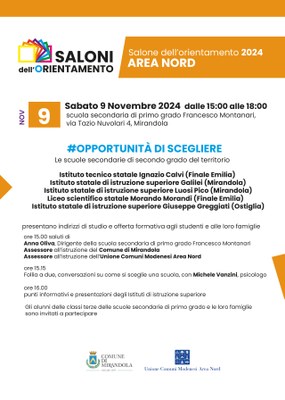 Salone Orientamento Area Nord