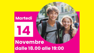 Cosa serve sapere per supportare i figli nella scelta della scuola: incontro on line per le famiglie il 14 novembre alle 18
