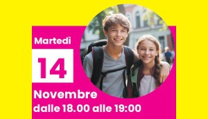 Cosa serve sapere per supportare i figli nella scelta della scuola: incontro on line per le famiglie il 14 novembre alle 18