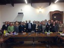 ornella corradini con il consiglio nazionale giovani artisti italiani