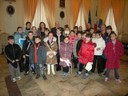 Il sindaco Pighi con i bambini di Chernobyl