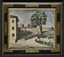 Reggiani Mauro, Paesaggio con casa e albero, Raccolta Assicoop Modena & Ferrara.jpg
