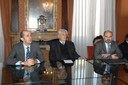 Il presidente Circoscrizione 2 Antonio Carpentieri, l'assessore Gabriele Giacobazzi e il direttore Apmi Mario Lucenti