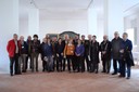 I volontari del Touring club con l'assessore Alperoli e le direttrici dei Musei civici