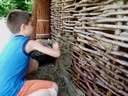 Il laboratorio per bambini sulle tecniche costruttive preistoriche