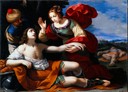 Ludovico Lana (Ferrara?, 1597 – Modena, 1646) Erminia ritrova Tancredi ferito, 1630-35 olio su tela, cm 120 x 167 Modena, Museo Civico d'Arte