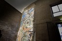 Frammento del Muro di Berlino in Galleria Europa