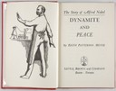 libro dynamite and peace
