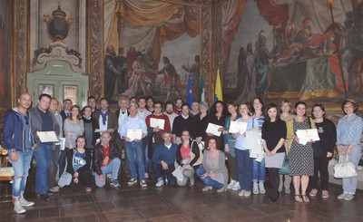 Foto di gruppo della premiazione 2014