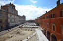 Tratto riqualificato e cantiere piazza Roma orizzontale
