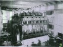 Foto storica dei generatori della centrale elettrica all'ex Aem