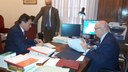 Il sindaco di Modena Muzzarelli e il presidente del Tribunale Zanichelli firmano la convenzione