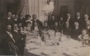 Modena settembre 1907, 70esimo compleanno di Salvatore Donati. Angelo Donati in piedi è il terzo a destra. Archivio Gemma Rosa Donati