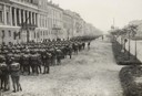 la partenza dei soldati, biblioteca poletti 1917
