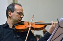 Il violinista Gabriele Raspanti