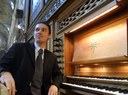 l'organista Stefano Manfredini