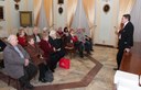 Nonni volontari, un momento dell'incontro con il sindaco Muzzarelli