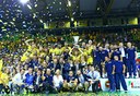 Modena volley, festa per la Supercoppa 2016