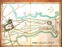 antica mappa con fiumi e canali fra Modena e Bastiglia.JPG
