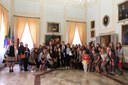 L'incontro in Municipio con le universitarie della Georgia (Usa)