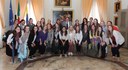 Le studentesse dell'University of Georgia incontrano il sindaco