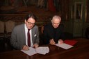 sindaco Muzzarelli monsignor Biagini firma convenzione musei duomo.jpg