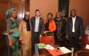 Incontro con l'ambasciatore della Repubblica federale nigeriana