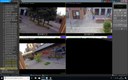 Le riprese di una delle due telecamere attive a Torrenova