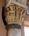 Ghirlandina capitello in sala Torresani