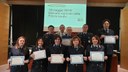 Gli operatori della PM di Modena premiati durante la Festa regionale della Polizia locale