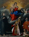 Giovan Paolo Marescotti La Madonna col Bambino e i santi Antonio da Padova, Geminiano e Filippo Neri Modena, Museo Civico d'Arte