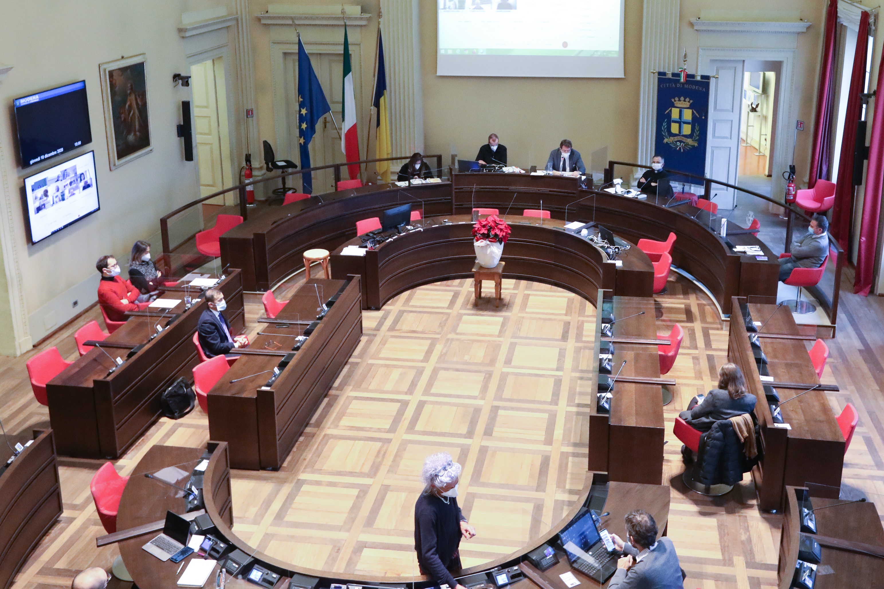 L'intervento del vescovo Castellucci in Consiglio comunale