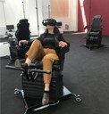 In galleria Berselli al Laboratorio aperto, utilizzo di visori per la realtà immersiva