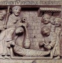 Architrave Porta dei Principi Duomo di Modena Sepoltura di San Geminiano