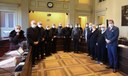 Incontro tra il sindaco Muzzarelli e i sacerdoti modenesi