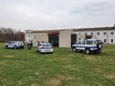 L'intervento della Polizia locale di Modena al parco Novi Sad
