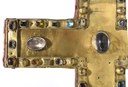 Museo civico: Croce d'altare. Parte del tesoro dell’Abbazia di Frassinoro. Rame dorato, vetri colorati e cristalli di rocca ad imitazione di pietre preziose. Primo quarto sec. XI. 