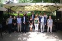 I Giardini d'estate, foto di gruppo con i rappresentanti delle associazioni che hanno collaborato al programma