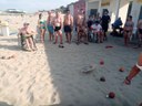 Pinarella 2021, il gioco delle bocce in spiaggia