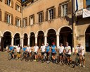 Tour del Girasole, il gruppo dei ciclisti 
